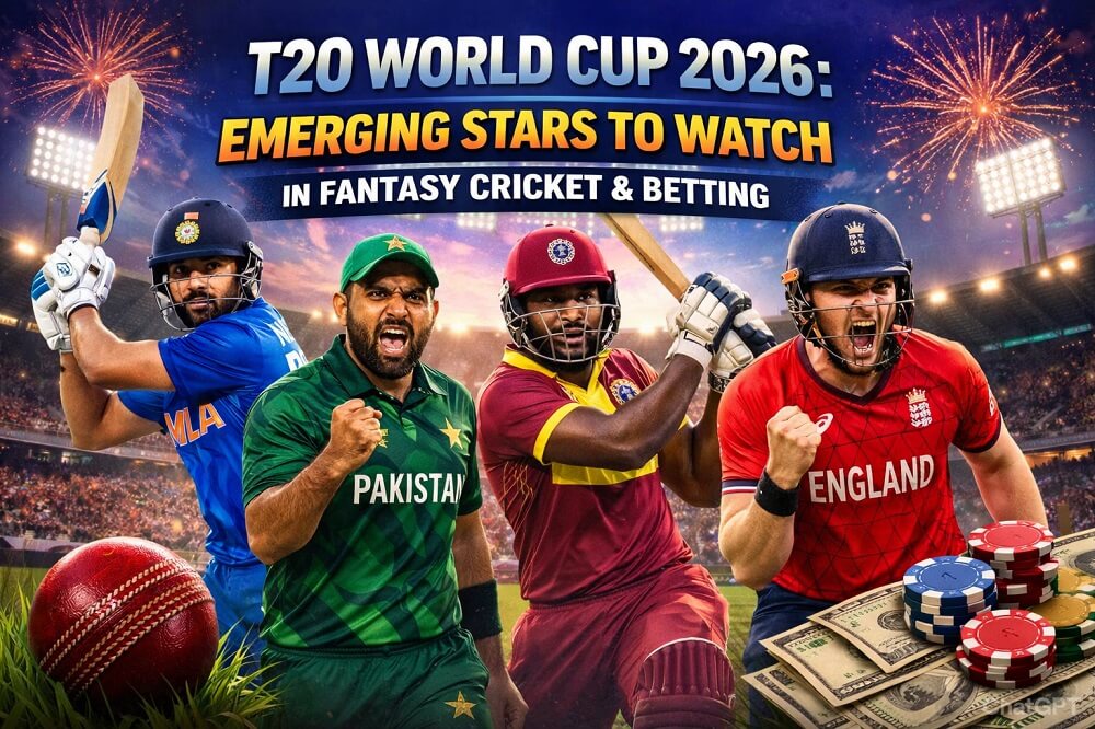 T20 World Cup 2026: Emerging Stars to Watch in Fantasy Cricket and Betting