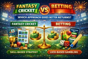 Compare fantasy cricket vs betting