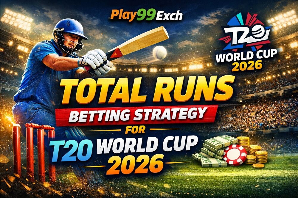 Play99Exch Total Runs Betting Strategy for T20 World Cup