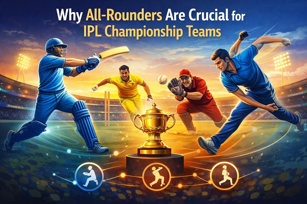 Role of All Rounders in Winning IPL Championships