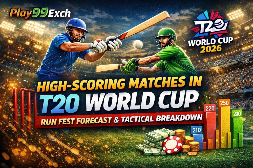 Most Likely High-Scoring Matches in T20 World Cup