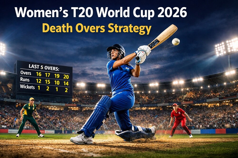 Women’s T20 World Cup Death Overs Strategy (Final Five Overs Analysis)